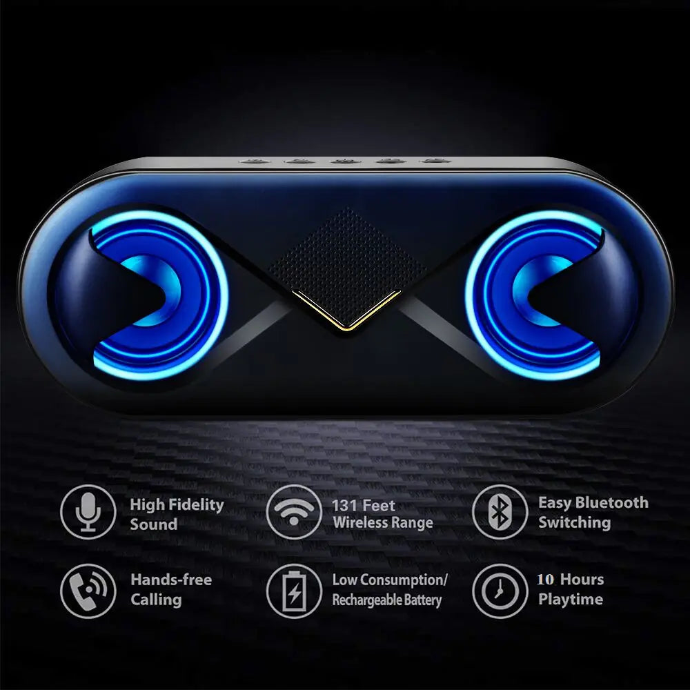 Wireless Bluetooth Speaker - Mini Home Subwoofer